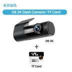 KAWA Dash cam Video Recorder D6 3K Car Camera, Car DVR Voice Control Dash AUTO Camera,Night Vision Dashcam 2025 New Car Mobile World