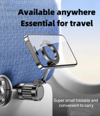 Adjustable Multi-function Magnetic Phone Clip Holder 360° Rotating Car Headrest Mount for Magsafe iPhone  Universal Car Bracket CM World
