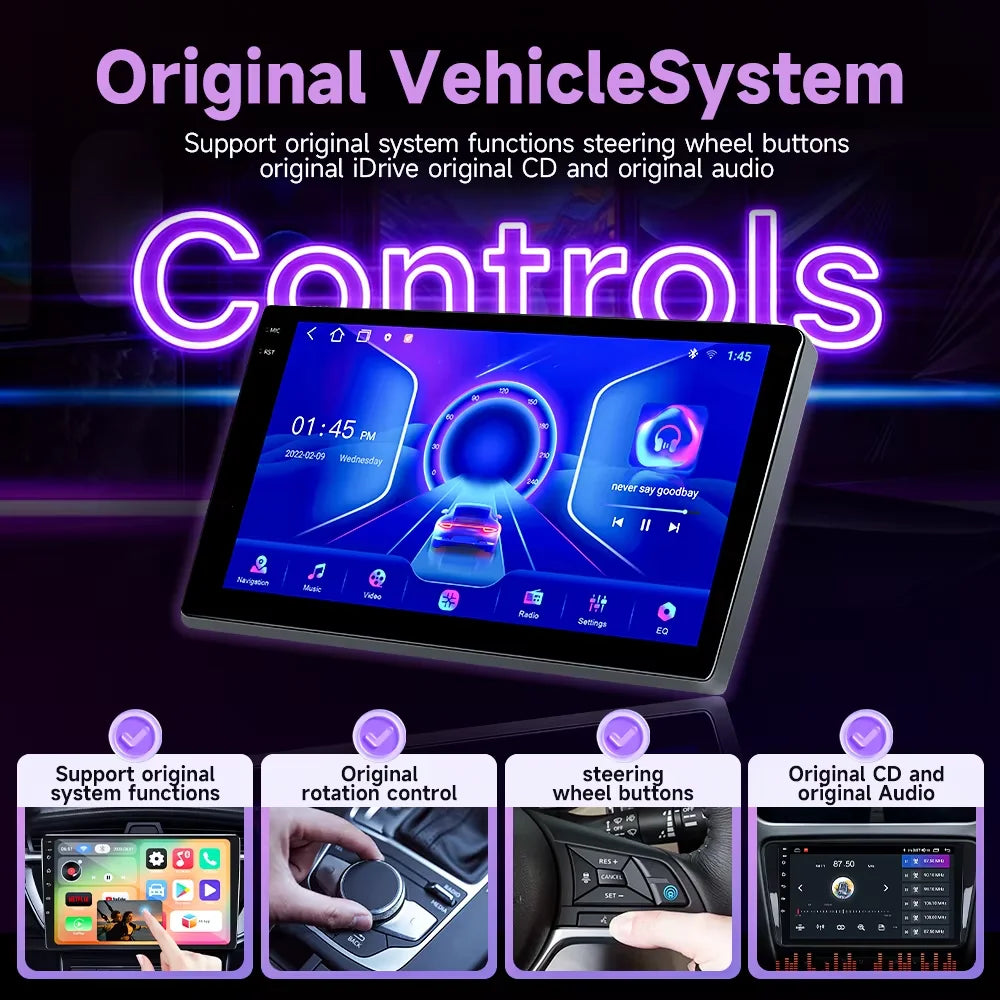 Android 16 Car Radio Autoradio For Seat Altea XL Toledo 2004-2015 Multimedia Player GPS Navigation Wireless Carplay Auto WIFI BT