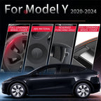 4PCS 19 Inch Wheel Cover for Tesla Model Y 2020-2024 Right＆Left Automobile Hubcap Replacement Wheels Cover Full Rim Accessories CM World