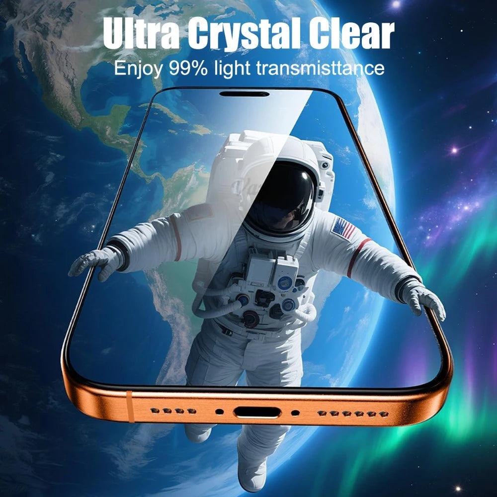 2PCS Full Cover Tempered Glass For iPhone Ultra Screen Protector iPhone 18 Pro Max Ultra Clear Scratch-Resistant Protective Film