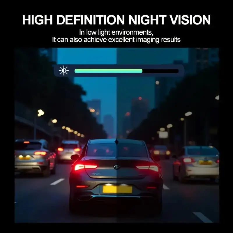 10 Inch Car DVR Front HD Night Vision Camera 1080P Touch Screen Dashcam For Car Lens Streaming Driving Recorder Dash Camera