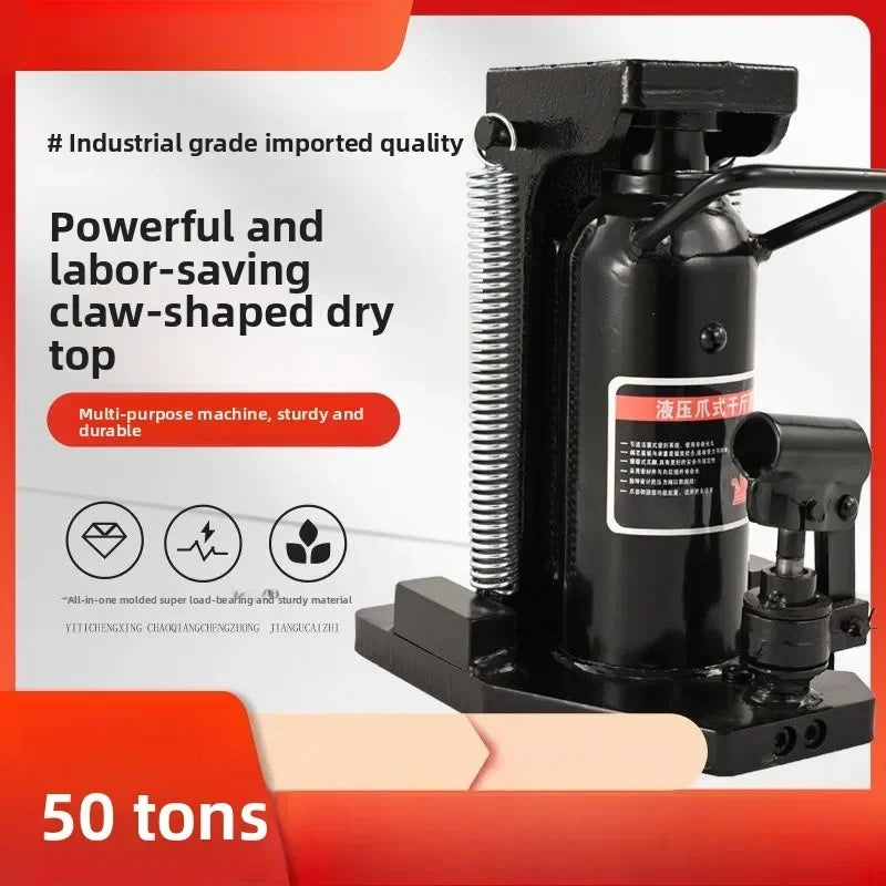 Stable NEW 2025 Claw Jack Hydraulic Vertical 2.5t Ton Duck Bill Type 5T10T20 Hydraulic Low Position Heavy Duty Crane
