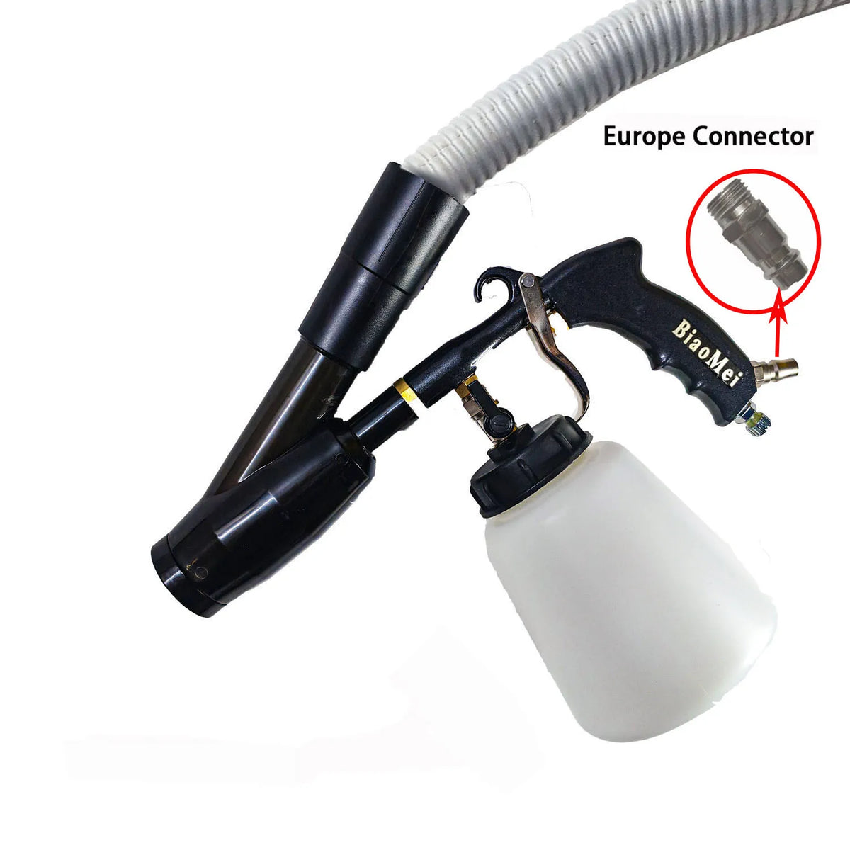 2IN1 Air Regulator Car Detailing Tornado Gun  with  Bearing Tube And Vacuum Adapter Clean & Vacuum Combo for 2023 Update