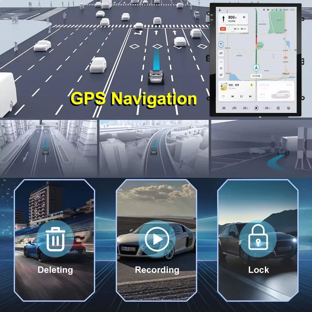 Android 16 Car Radio 9.7 inch For Subaru Outback 4 BR Legacy 5 2009 - 2014 Multimedia Video Player Navigation GPS Stereo Carplay CM World