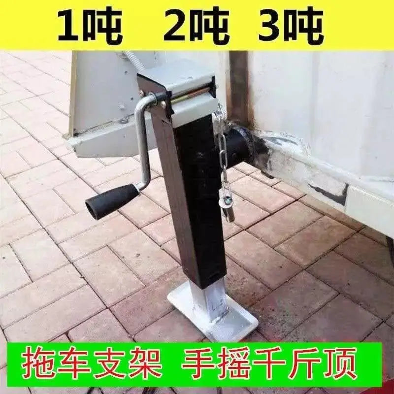 400kg/1T Hand-cranked Jack Adjustable Mobile Electric Jack Thickened Screw Lift Rod Bracket