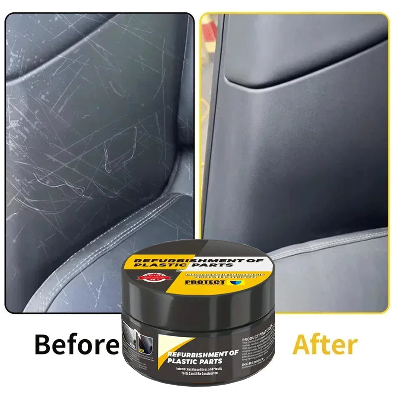 Multi-Purpose Automotive Repair Paste: Fix Scratches on Plastic, Leather, Tires & Steering Wheel Car Mobile World
