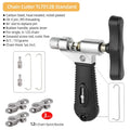6 7 8 9 10 11 12 Speed Bicycle Chain Breaker W/ Spare Pin N Hook Universal Mtb Chain Cutter Install Remove Tool CM World