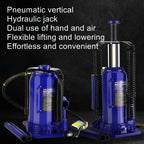 20T pneumatic vertical hydraulic jack truck jack lifting tools auto repair tools