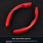 For Mercedes-Benz A B C E S Class AMG GLB GLC GLE CLA CLS SLC GLS GLK SLK Vito ML Car Carbon Fiber Texture Steering Wheel Cover
