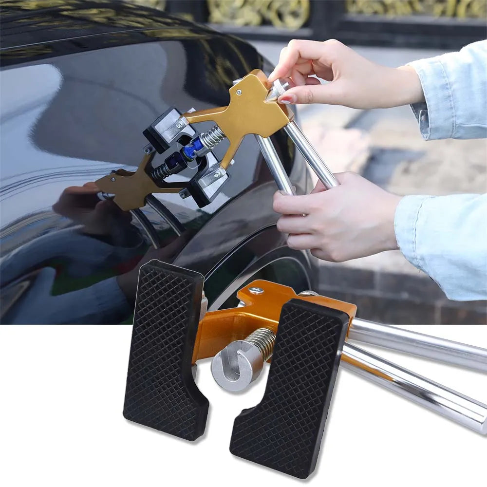 Car Dent Puller Paintless Suction Cup Lifter Repair Tools Kit Auto Body Dent Removal Kit for Auto Hail Dent Removal Workshops CM World