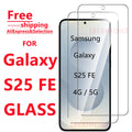 1/4Pcs Tempered Glass Screen Protector for Samsung Galaxy S25FE - Smartphone Protection Suitable for Samsung S25FE Series Car Mobile World