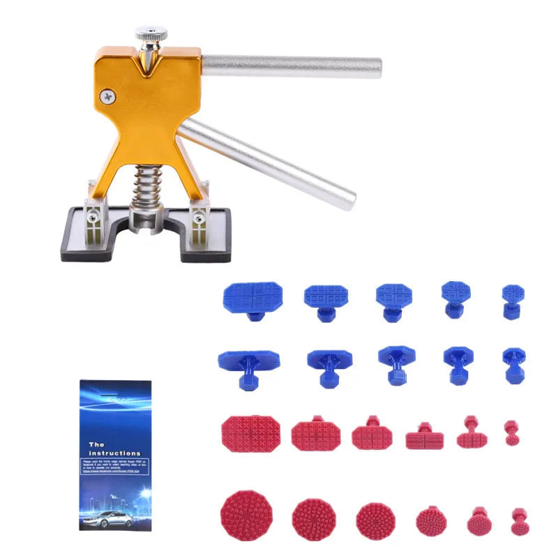 Car Dent Repair Tools Body Sheet Metal Paintless Dent Plastic Puller Auto Small Ding Hail Pit Dent Removal Repair Tools CM World