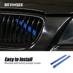 Steel V Brace Bars Front Grille Kidney Struts Braces for BMW E90 E91 E92 E93 323i 325i 328i 330i 335i 2006-2013, Car Accessories