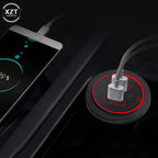 12-24V Quick Charge Dual PD Type C USB Charger Socket Car USB C Power Waterproof Charge Socket for Car Boat Motorcycle