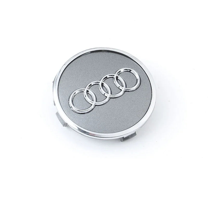 4pcs 60mm 61mm 68mm 69mm Car Styling Wheel Center Cap Hub Covers Badge 4B0601170 For Audi A3 A4 A5 A6 A7 A8 S4 S6 Accessories CM World
