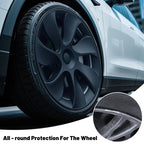 4PCS 19 Inch Cyclone Style Wheel Covers for Tesla Model Y (2020-2024) Right & Left Automobile Accessories Hubcaps Replacement CM World
