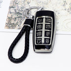 Auto For Hyundai Genesis GV70 GV80 GV90 2020 2021 2022 8 Button TPU Car Key Case Cover Holder Key Shell Keychain Accessories