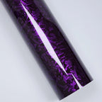 High Glossy Purple Red Crystal Forged Carbon Fiber Wrapping Vinyl Film Motorcycle Stickers Decals Auto Accessories Wrap Foil