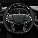 Universal Car Steering Wheel Cover Carbon Fiber Leather Three-dimensional Anti Slip, Timple And Fashionable Car Accessories CM World