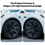 4PCS 19 Inch Cyclone Style Wheel Covers for Tesla Model Y (2020-2024) Right & Left Automobile Accessories Hubcaps Replacement CM World