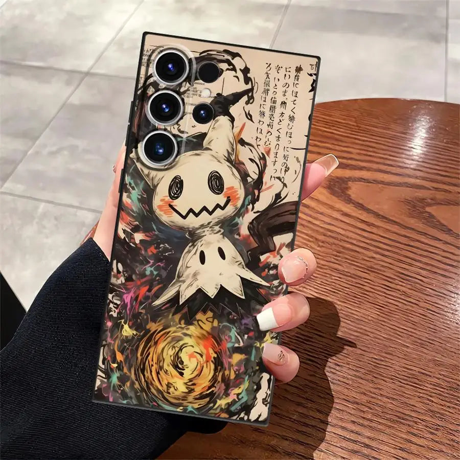 Gengar Pokemon Cool Case for Samsung Galaxy S26 S21 FE Note 20 Ultra 8 9 10 S25 Ultra S24 Plus S20 S23 S10 S9 Funda Phone Cover