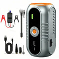 PAIVIROKU 5-in-1 Jump Starter with Air Pump 5000APeak Starter 150PSI Digital Tire Inflator Car Battery Jump Starter Power Bank