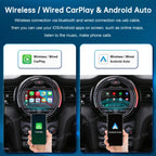 RoadTop Wireless CarPlay Android Auto for Mini R55 R56 R57 R58 R60 R61 F54 F55 F56 Clubman Countryman Cooper John Cooper Works CM World
