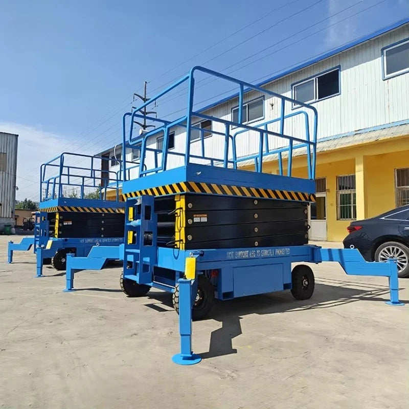 2025 CE New Electric Hydraulic Mobile Scissor Lift Table Mobile Lifting Platform in Stock Hot Sale Best Price CM World