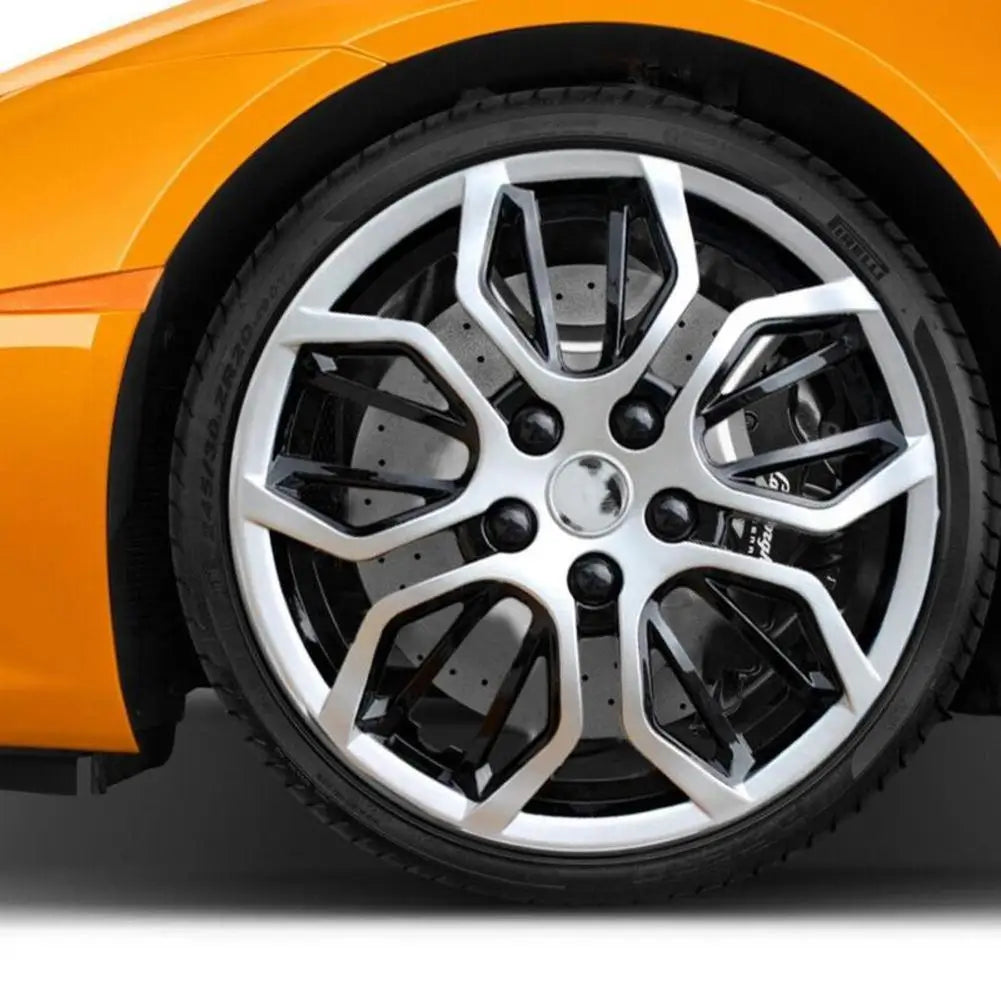 Universal 15" Car Wheel Trims Hub Cover Rim Center Clip Hubcap On Wheel 10 Car Accessories Spoke Decorative Cover CM World