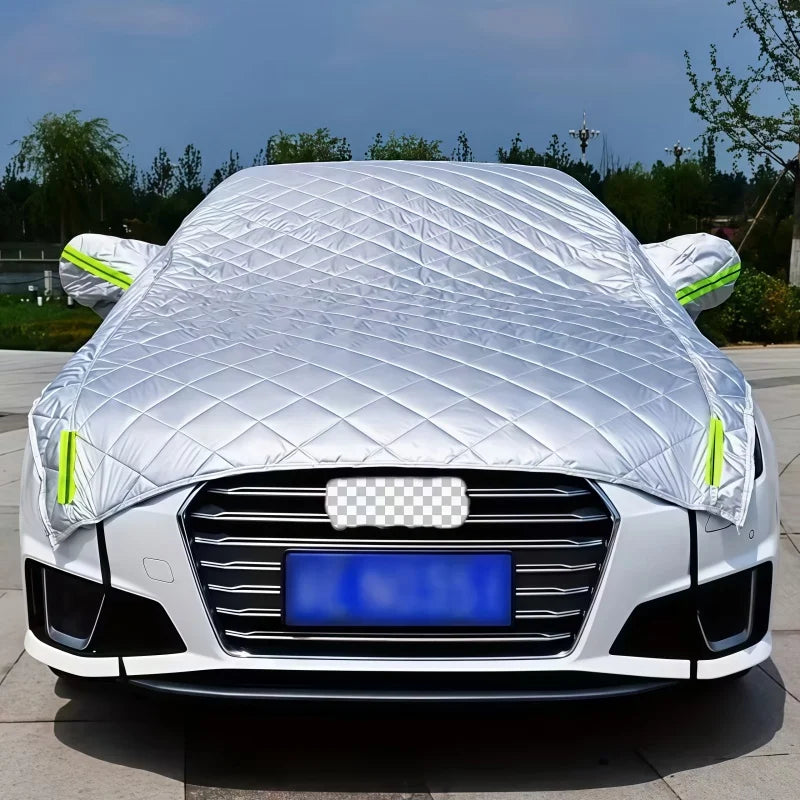 All-Season Windshield Cover for SUV/Truck/Car, Heavy-Duty Full Coverage, Easy Install/Remove, Snow & Sun Protection Car Mobile World