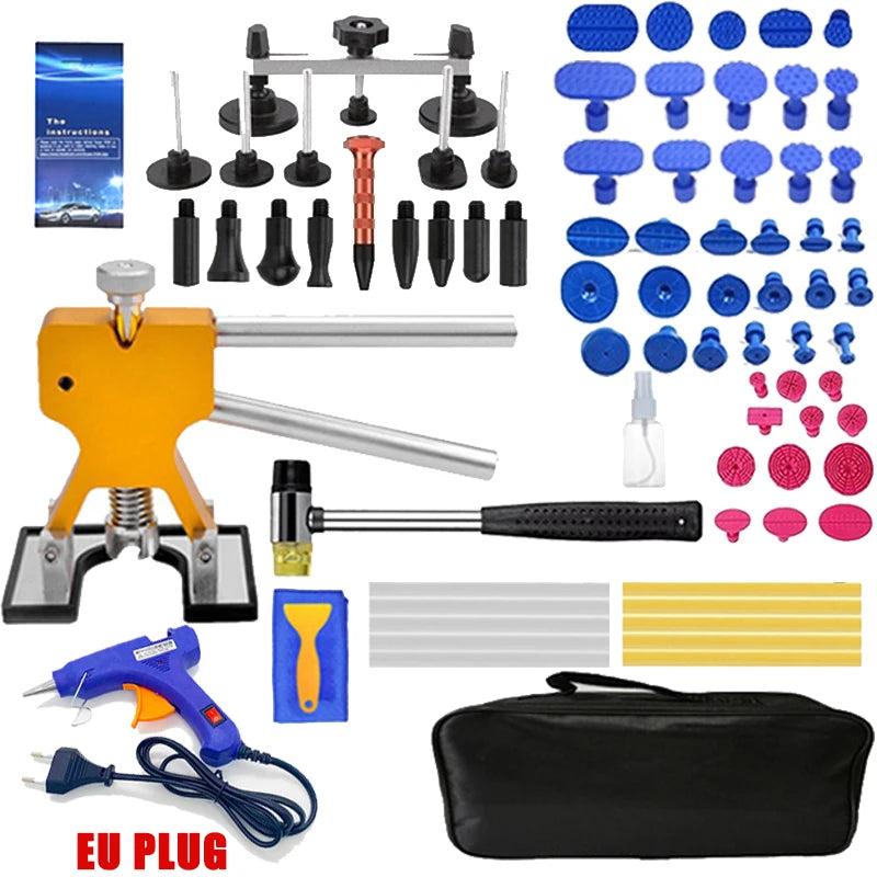 Auto Sheet Metal Dent Repair Tools Car Body Paintless Mix Size Suction Cup Puller Set Automobile Maintenance Renovate Kit Hot CM World
