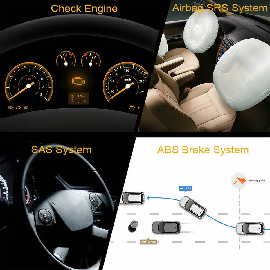 Foxwell Nt630 Plus Car OBD2 Scanner Code Reader ABS Airbag EPB OIL SAS Calibration Engine Car Diagnostic Tool Car Mobile World