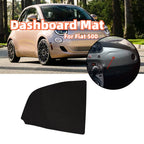 Car Dashboard Mat Anti-Slip Protective Pad For Fiat 500 Dashboard Imperfections Dash Cover Car Interior Dashboard Accessories