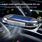 1pc solar air purifier, built-in sensor, used in the car, purifies air, clean air, fresh air, purification generator, intelligen Car Mobile World