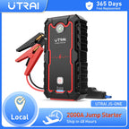 UTRAI Power Bank  2000A Jump Starter Portable Charger Car Booster 12V Auto Starting Device Emergency Car Battery Starter CM World