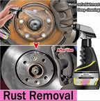 Multi-Use Car Rust Remover Spray - Wheel & Exhaust Pipe Care, Metal Iron Powder Cleaner CM World