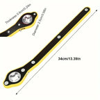 1PCS Car Mounted Small Car Universal Crank Handle Accessories with CAR Tools Car Jack Handle Lever Labor-saving Wrench Tool Ship CM World
