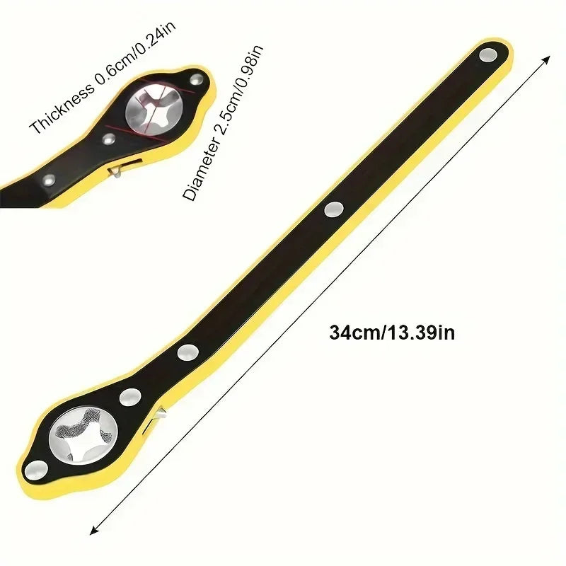 1PCS Car Mounted Small Car Universal Crank Handle Accessories with CAR Tools Car Jack Handle Lever Labor-saving Wrench Tool Ship CM World
