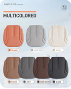 3D Breathable Foam Car Seat Covers High-elastic Car Front Seat Cushions Strip Design For Summer Skin-friendly Universal Car Pads Car Mobile World