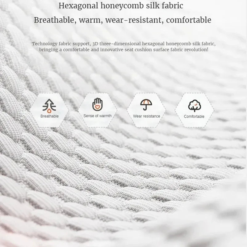 Ice Silk Car Seat Cushion Ventilation Comfortable, Durable Four Seasons Universal Split Single Car Front Seat Cover CM World