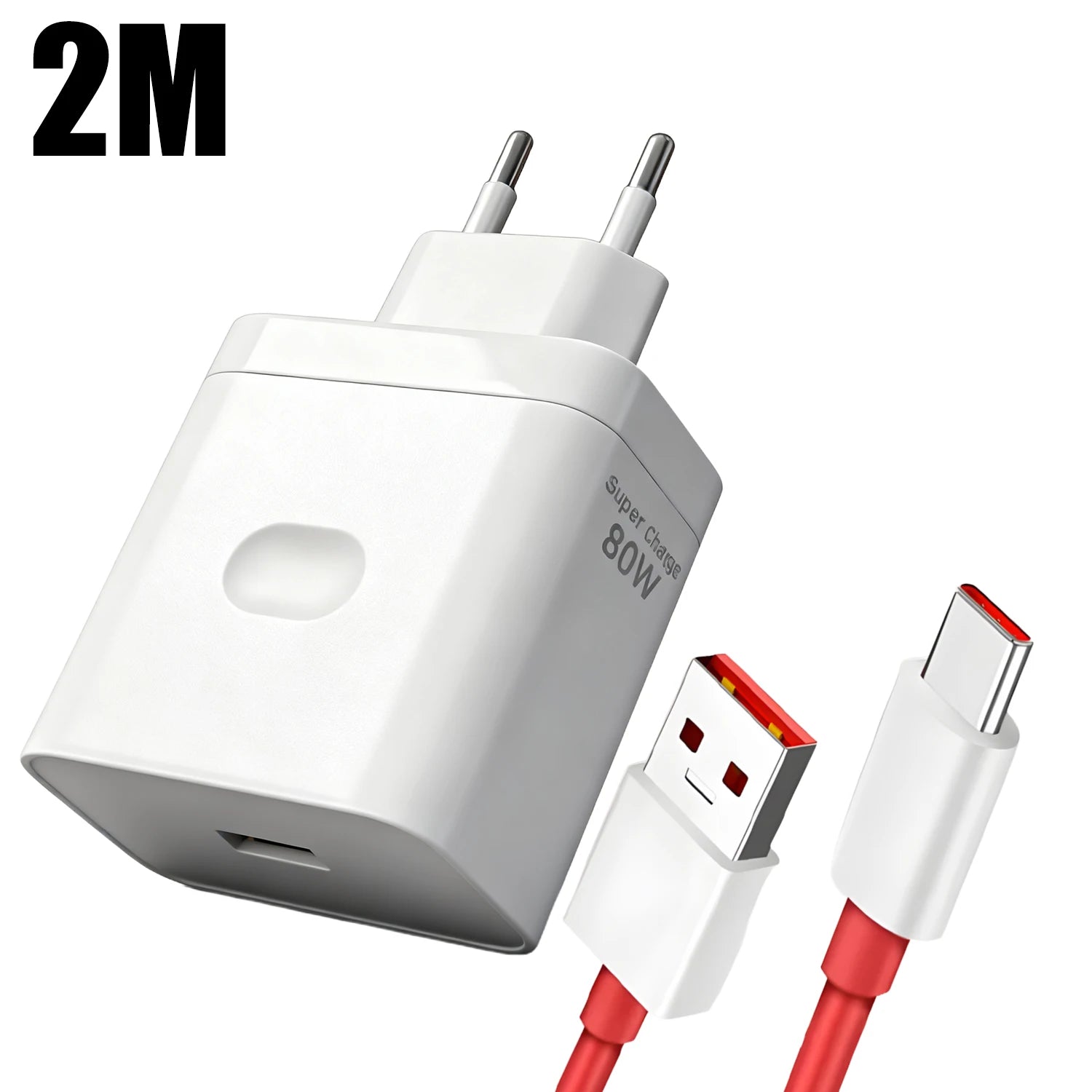 80W Fast Charger Charging Adapter + USB To Type C Charge Cable for Oneplus 13 12 11 10 Pro 13r 12r Nord CE 2 3 4 Lite Ace 5 Pro Car Mobile World