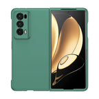 PC Hard Shell Phone Case For Honor Magic V2 Solid Color Protective Cover Car Mobile World