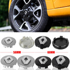4PCS 56mm 60mm Car Wheel Center Cap Logo Hub Badge Rims Cover For Renault Megane 2 3 Clio 4 Trafic Captur Emblems Kangoo Zoe CM World