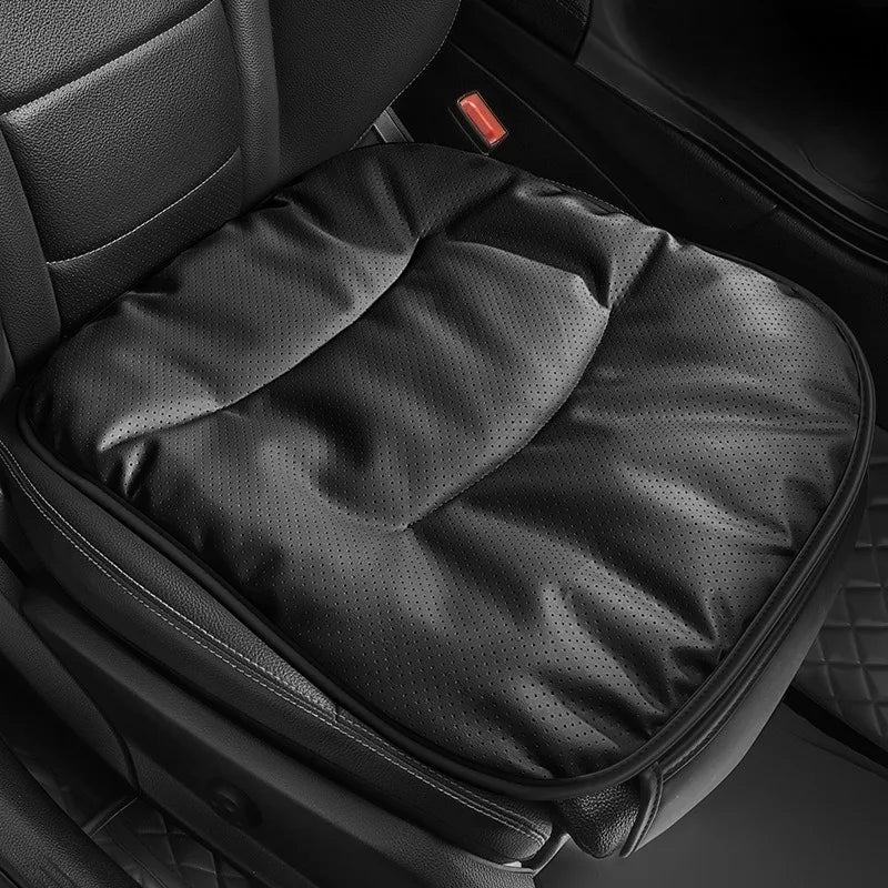Soft Nappa Leather Car Front Seat Cover Universal Fit Front Seat Cushion Car Accessories Interior Car Front Seat Protector Cover CM World