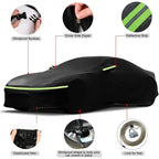 Waterproof Car Cover for 1998-2023 Porsche 911 All Weather Full Car Covers With Zipper Door for Snow Rain Dust Hail Protection