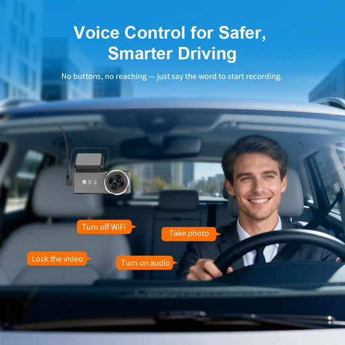 4K Dash cam Front and Rear KAWA D9,Voice Control Car DVR,WiFi6 Video Recorder,GPS Car Camera, Dashcam for AUTO,Dashcamera Car Mobile World