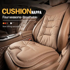 Universal Car Seat Cover Leather Cars Seat Waist Cushion Covers Four Season Auto Interior Seats  Protection Pad Car Accessorie CM World