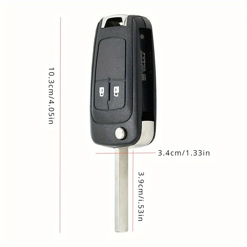 2 Button Remote Key Shell Case For Opel For Astra For Mokka For Insignia For Cascade For Zafira CM World