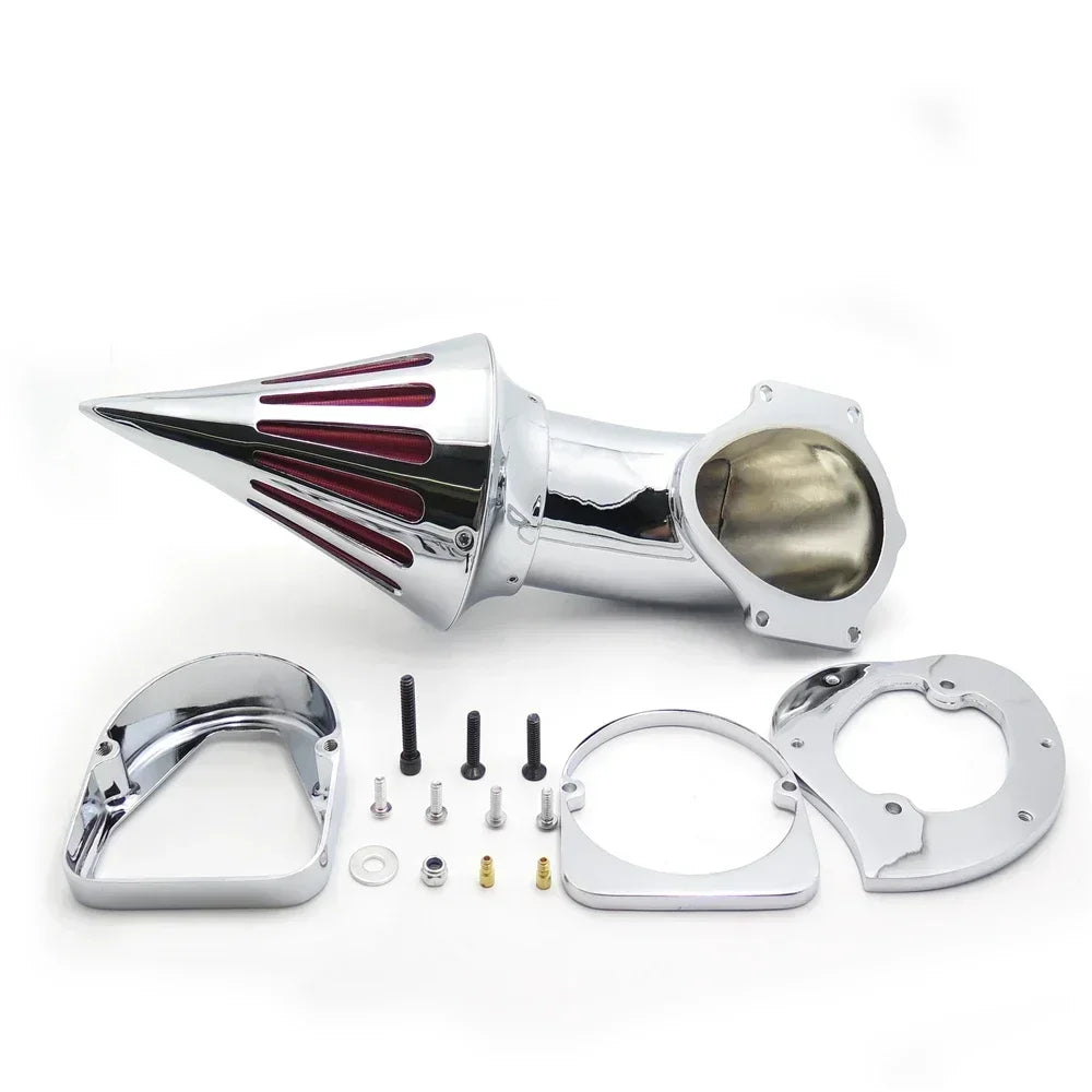 Spike Air Cleaner Kit Intake Filter for Honda Shadow Spirit/Ace 750 1998-2019 1998 & UP Aftermarket Motorcycle Parts CM World